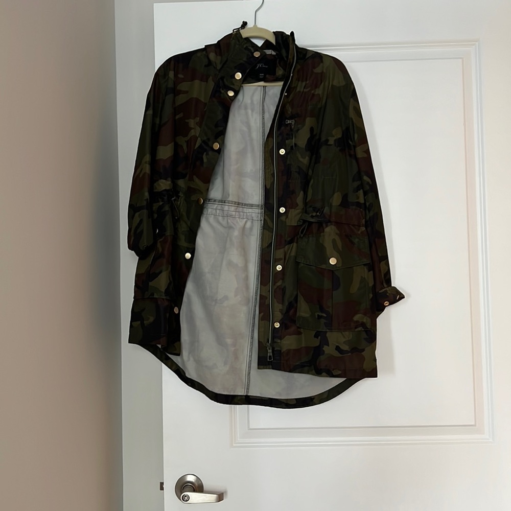 Jcrew rain coat